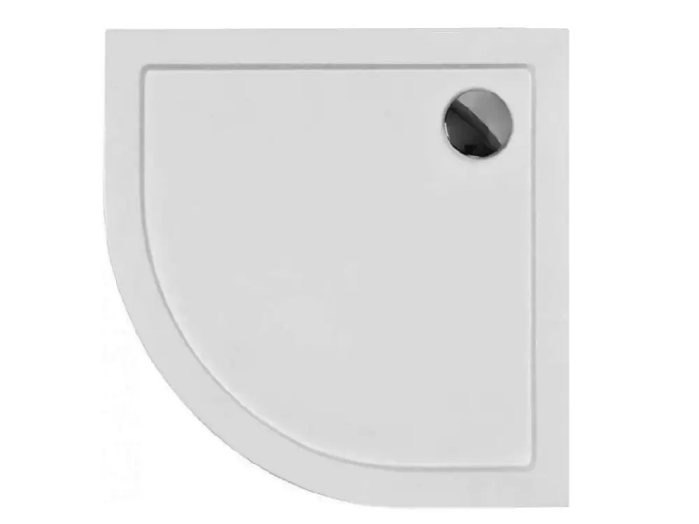 Besco ARON 80 x 80 x 5,5 cm OLBVANACARO80 sprchová vanička Oblíbený