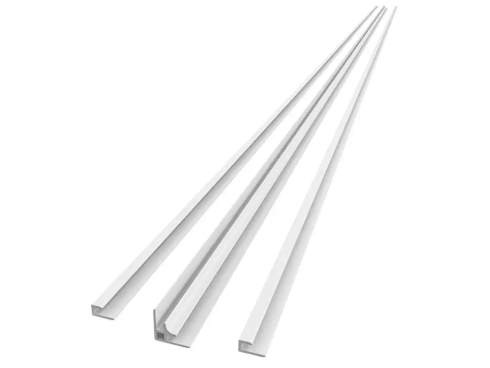 Akce Aqualine Denipan set profilů pro rohovou instalaci 2100 mm bílá matná DP21W