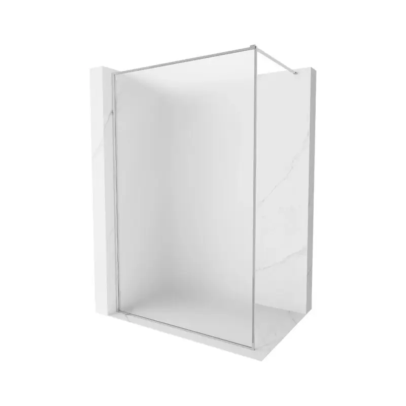 Mexen Kioto-F, sprchová zástěna s rámem 80 x 202 cm, 8 mm sklo námraza, chromový profil, 800-080-104-01-30 Aktuální