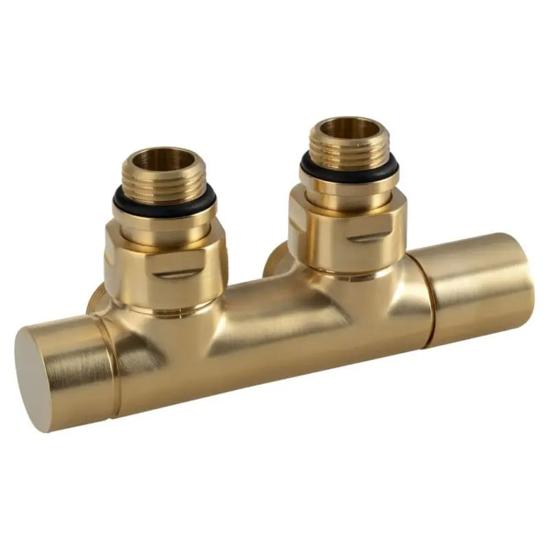 Oblíbený Sapho, TWIN termostatická připojovací sada ventil pro středové připojení, zlato mat, CP401SGM