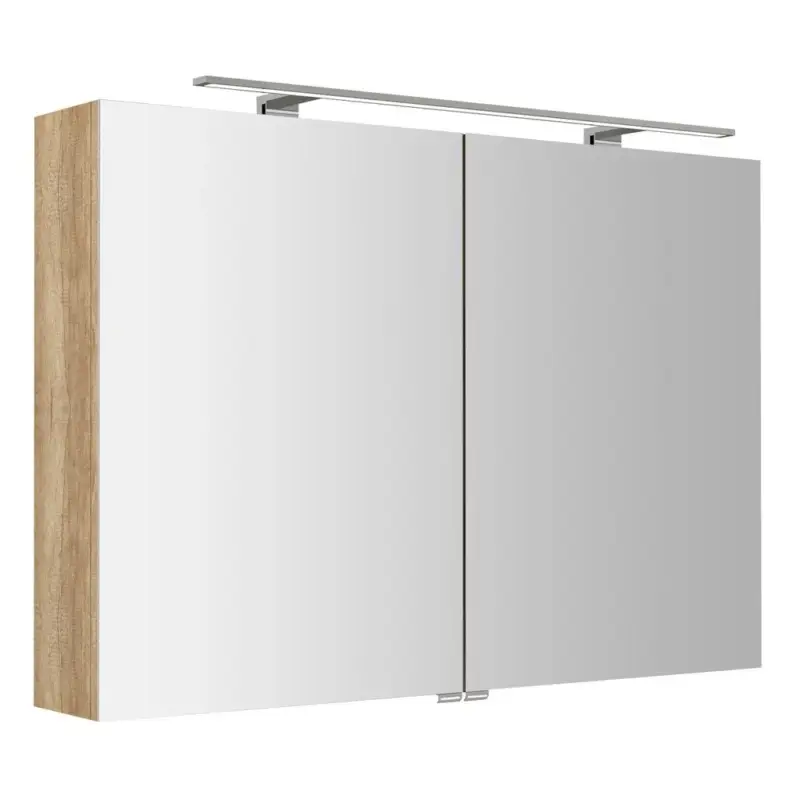 Aktuální Sapho, RIWA galerka s LED osvětlením, 101x70x17cm, dub Alabama, RIW100-0022