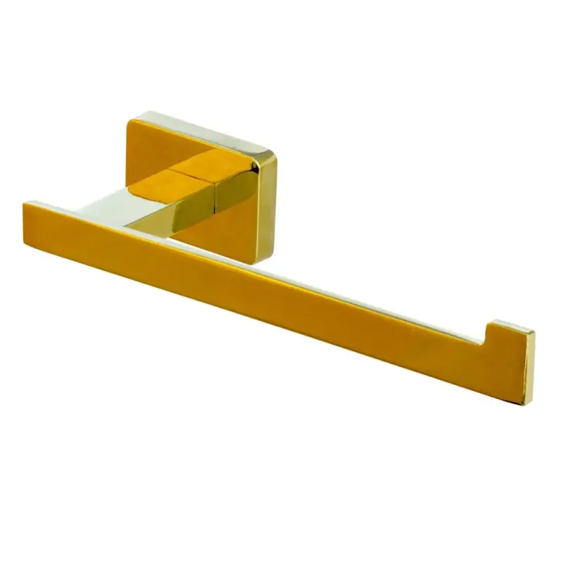 Akce Gamma Caro, nástěnný držák na toaletní papír, zlatá lesklá, GMA-UP-CARO-GD