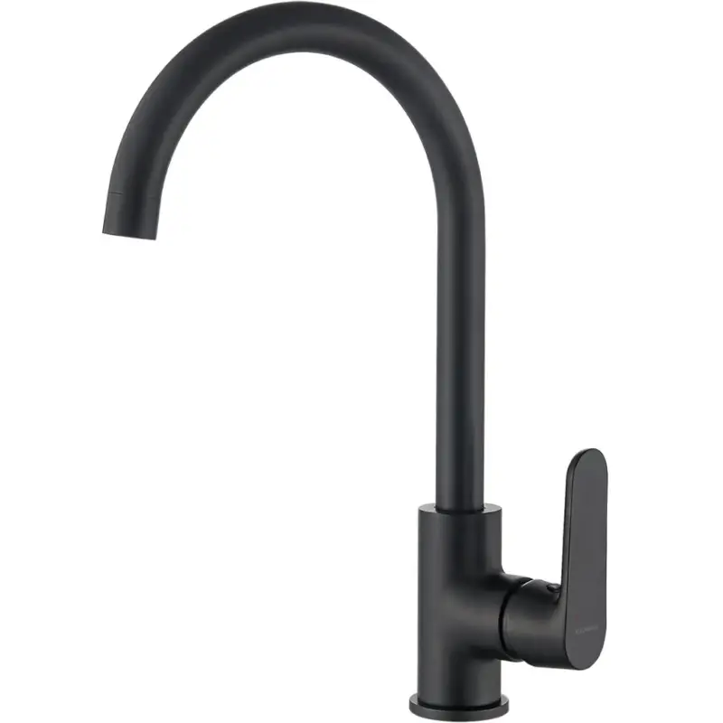 Must-Have Kuchinox Dima, vysoká dřezová baterie s výtokem ve tvaru U, černá matná, LAV-BQD_768D