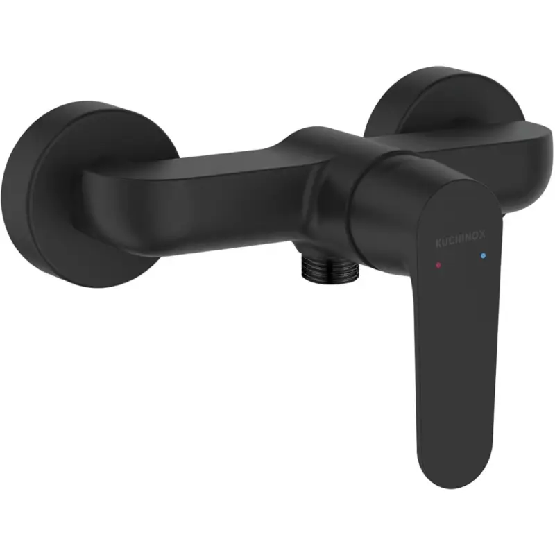 Kuchinox Dima, nástěnná sprchová baterie, černá matná, LAV-BQD_740D Expresní Doručení