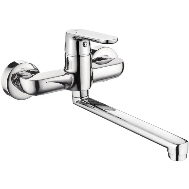 Kuchinox Dima, nástěnná dřezová baterie, chromová, LAV-BQD_080D Super Cena