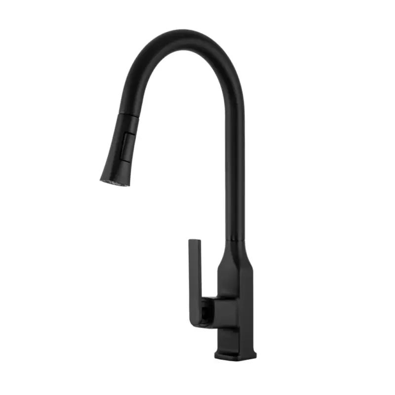 Vrácení Zdarma Gamma Pico, vysoká dřezová baterie h-450, černá matná, GMA-BPOK-BK