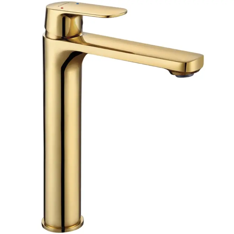 Kuchinox Gava, vysoká umyvadlová baterie h-262, zlatá lesklá, LAV-BQG_G2ND Expresní Doručení