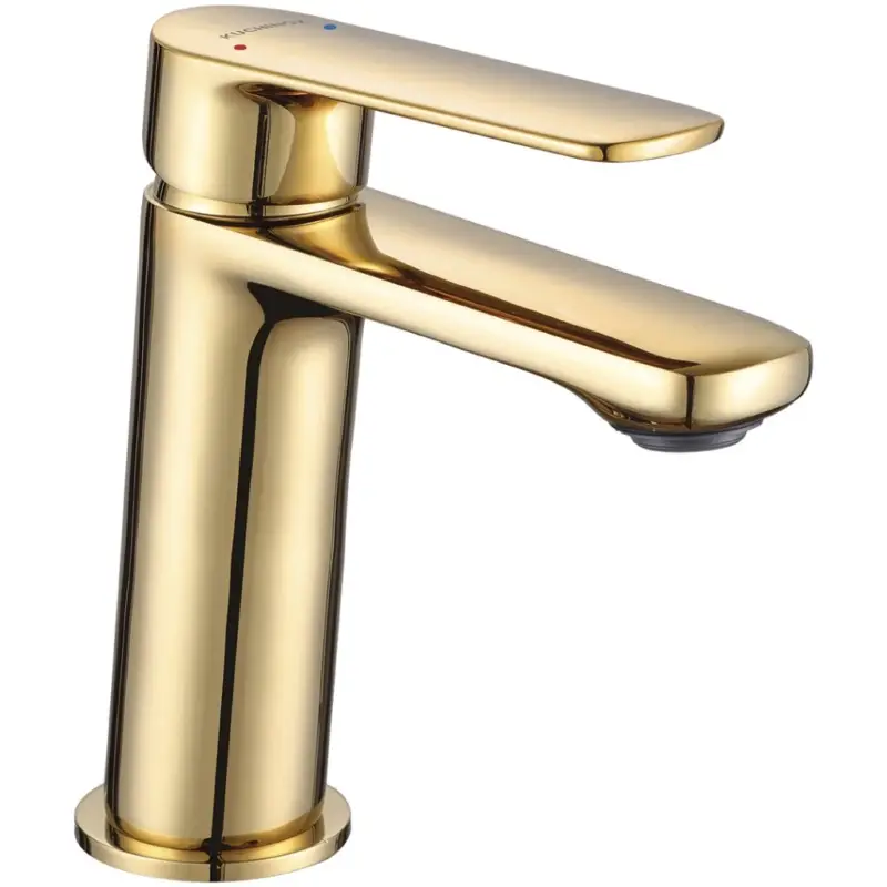 Finální Výprodej Kuchinox Gava, umyvadlová baterie h-150, zlatá lesklá, LAV-BQG_G22D
