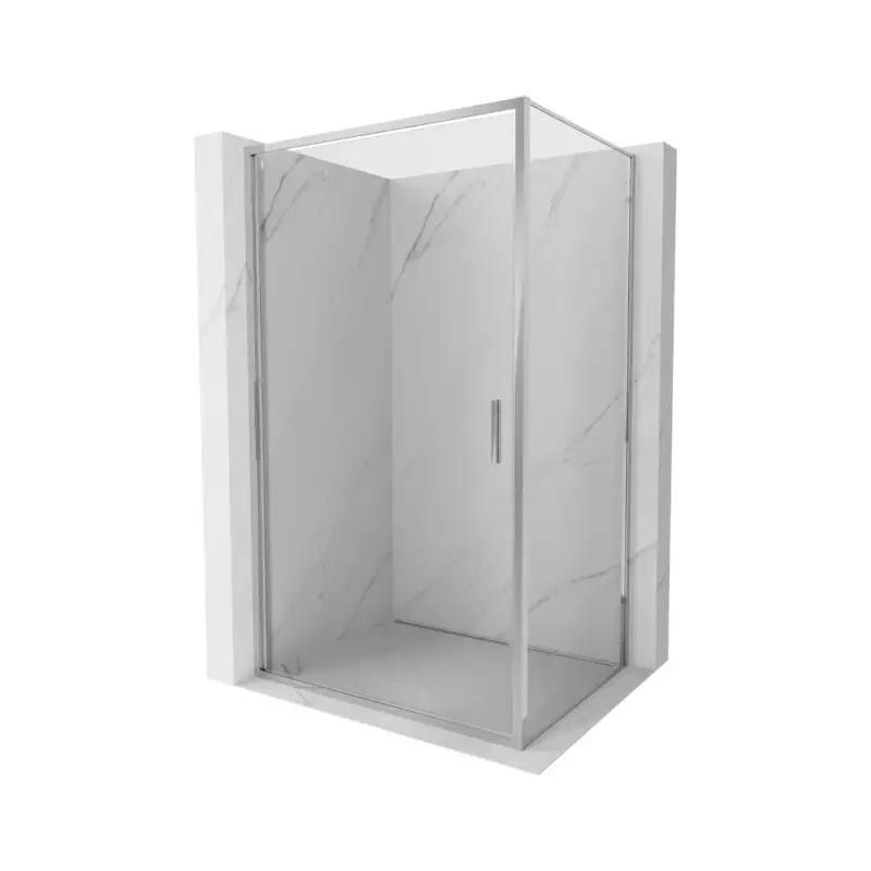 Nová Kolekce Mexen Exo, sprchový kout s křídlovými dveřmi 85 x 70 cm, 6mm čiré sklo, chromový profil, 817-085-070-01-00