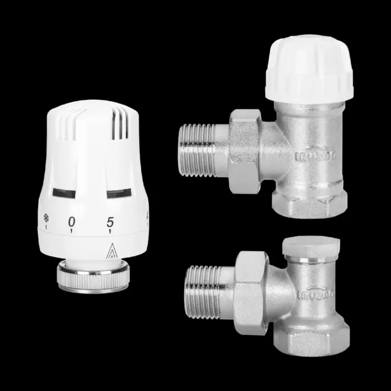 Aktuální nvena Prov, termostatická sada ventilů, úhlové připojení, INV-CD-72-K15-X