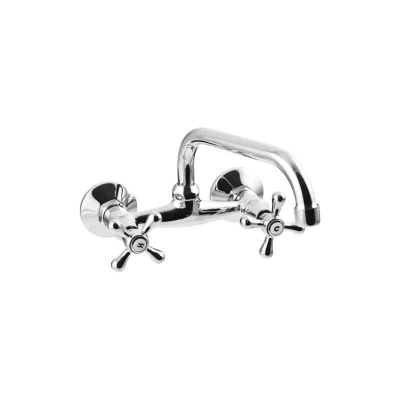 Must-Have Invena Roma, umyvadlová/dřezová baterie s výlevkou typu U, délka 200 mm, chromová, INV-BC-24-00S-L