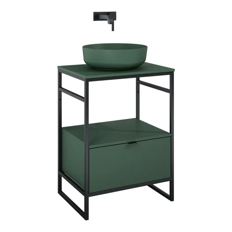 Elita Indus, SZAFKA INDUS 60 1S FOREST GREEN MATT DO STELAŻE, ELT-168749 Odeslání Ihned