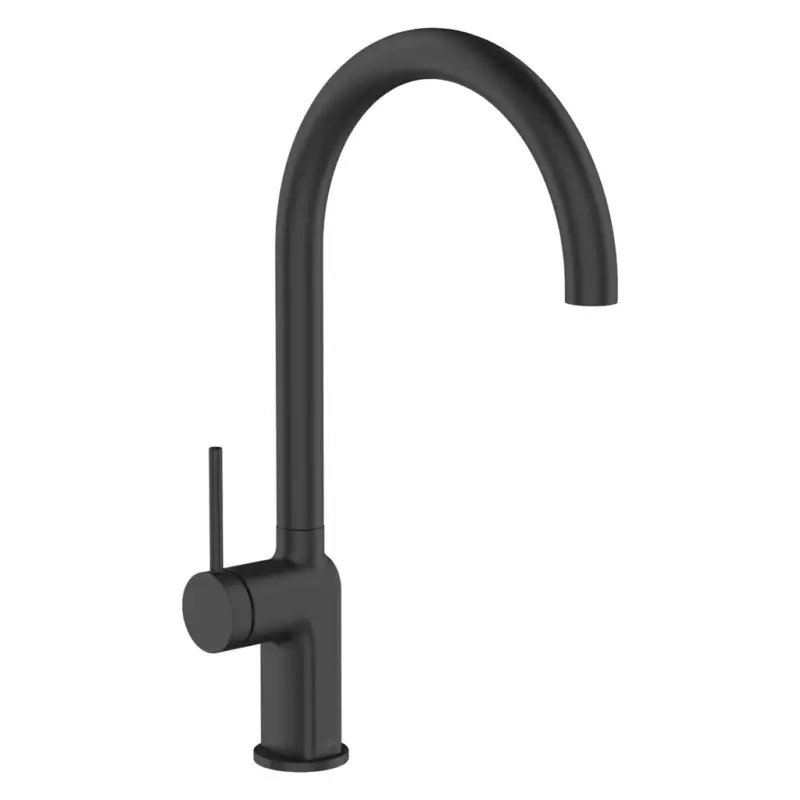 Originální Invena Kalitea, dřezová baterie h-373, černá matná, INV-BZ-72-004-V