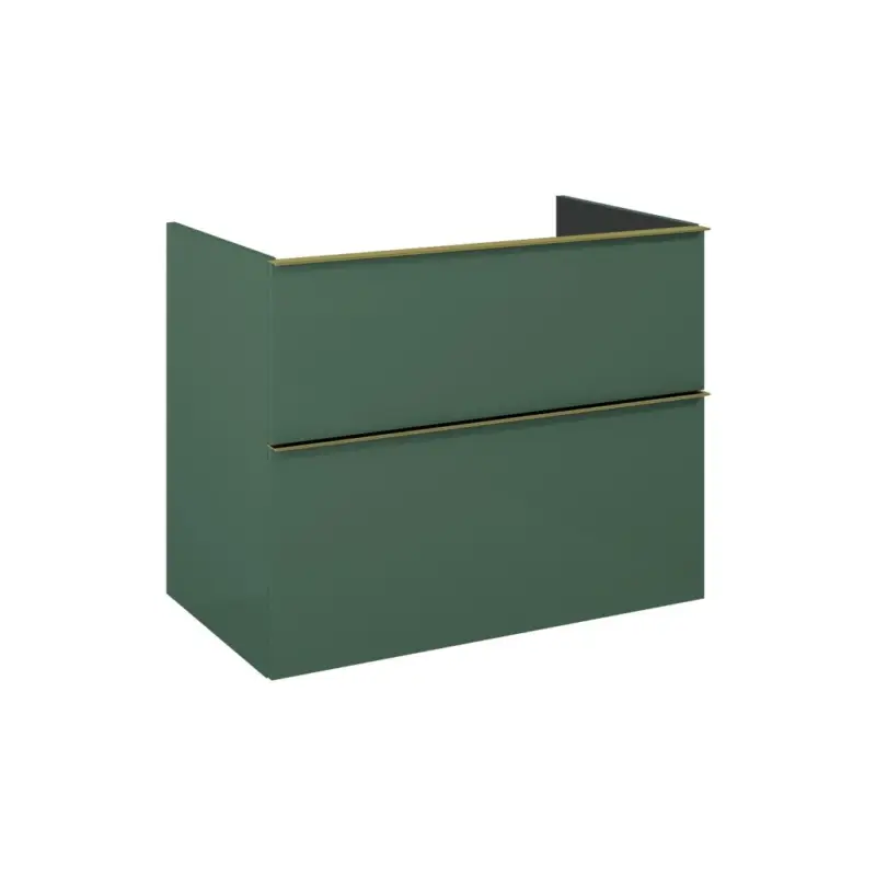 Tovární Cena Elita Look, umyvadlová skříňka 80x45x64 cm 2S PDW, zelená matná, ELT-168566