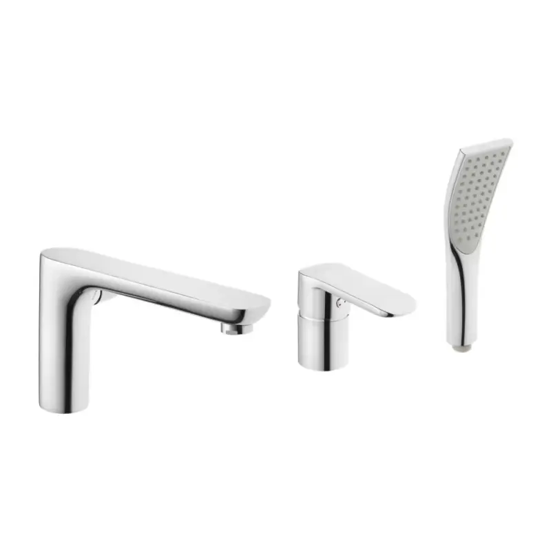 Výhodná Nabídka Invena Siros, 3-otvorová vanová baterie, chromová, BW-90-S01-A