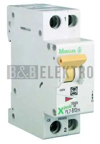 Autentický Jistič 25A, PL7-25/1N/C (10kA) Eaton