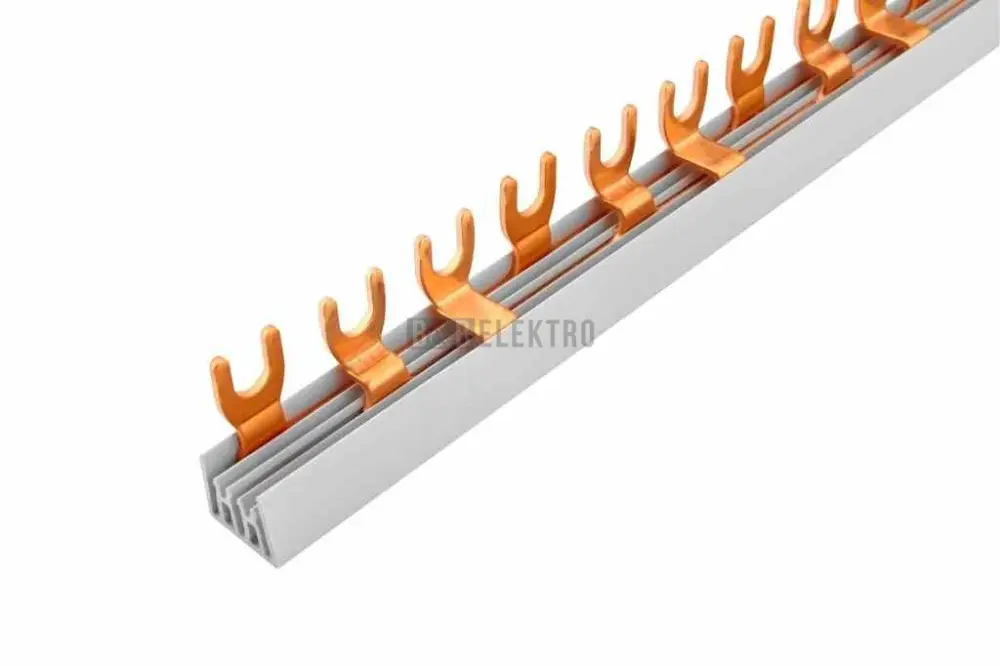 Aktuální Prop. lišta G-3L-210/10, vidlička, 3pól., 63A, rozteč 17,8mm 1000058 eleman