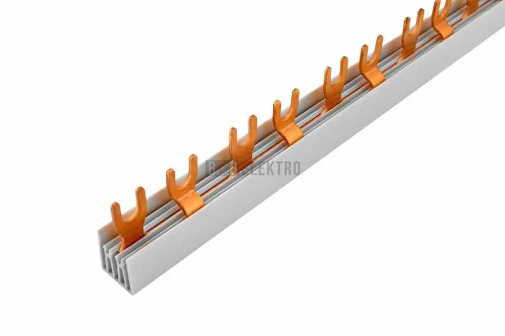 Akce Prop. lišta G-2L+9-1000/16C, vidlička, 2pól., 80A, rozteč 17,8mm (2TE + mezera 0,5TE) 1000