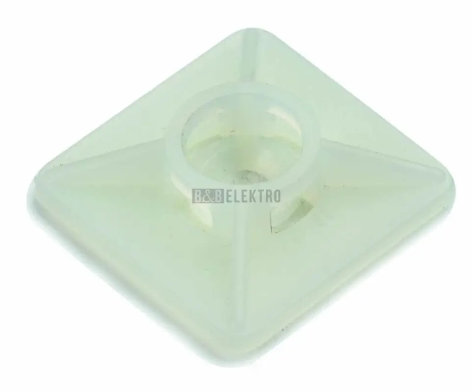 Příchytka vázací pásky 19 x 19mm (balení = 100ks) Výprodej